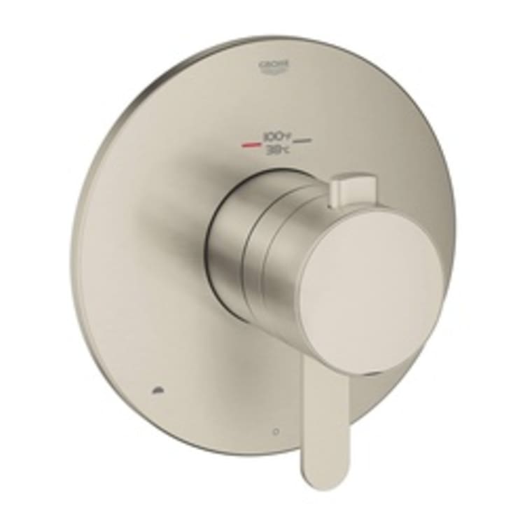 GROHE 19878EN0 Europlus® 2-Function Trim, 3.2 to 6.3 gpm Shower, Hand Shower Yes/No: No, StarLight® Brushed Nickel