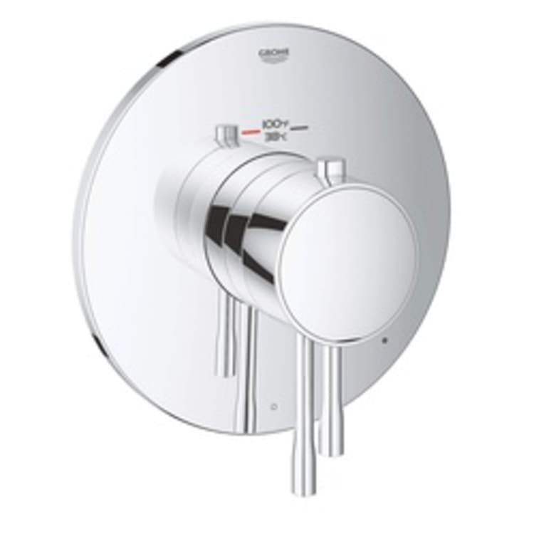GROHE 19987001 1-Function Trim, StarLight® Polished Chrome