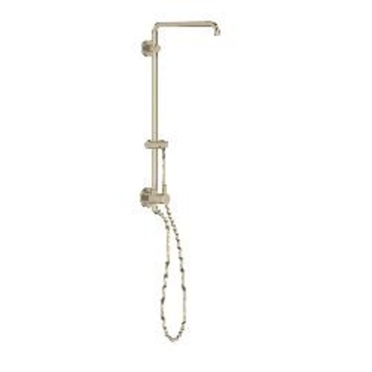 GROHE 26485EN0 Retro-fit Shower System, 1.8 gpm Flow Rate, StarLight® Brushed Nickel, Import