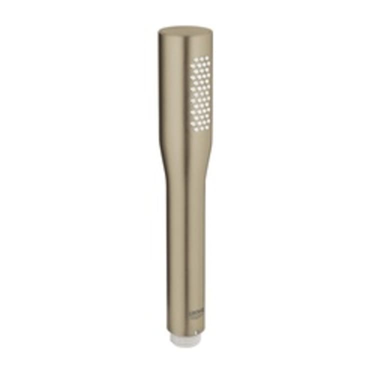 GROHE 27400EN0 Euphoria Cosmopolitan Hand Shower, (1) Shower Head, 2.5 gpm, Slide Bar: No, Brushed Nickel, Import