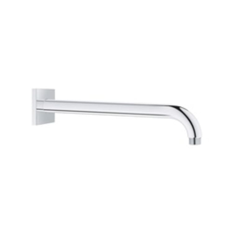 GROHE 27489000 Rainshower® Shower Arm With Square Flange, 10-13/16 in L, 1/2 in NPT, Import