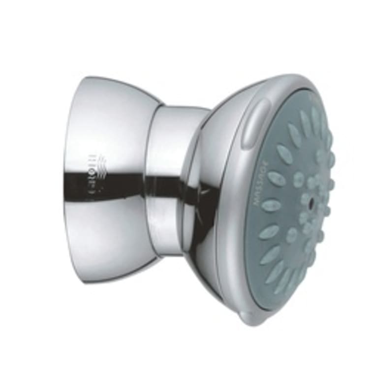 GROHE 28528000 Movario 70 Side Shower, (2) Normal/Massage Spray, 2.5 gpm Maximum, Round Head, Wall Mount, Import