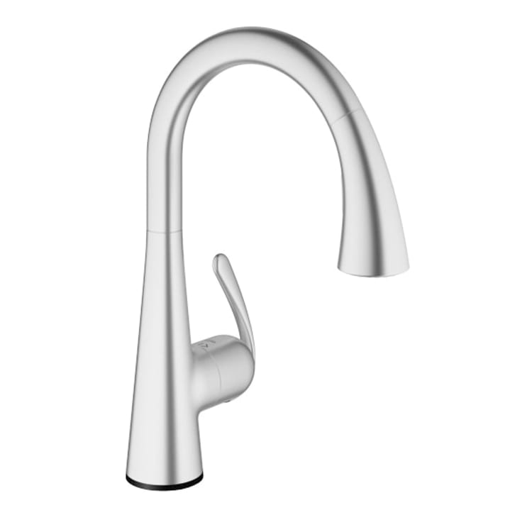 GROHE 30205DC1 LADYLUX-ZEDRA Kitchen Faucet, 1.75 gpm Flow Rate, SuperSteel Infinity, 1 Handles, 1 Faucet Holes, Function: Traditional, Import, Residential