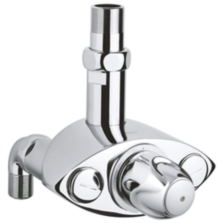 GROHE 35085000 Grohtherm XL Thermostatic Mixing Valve, 2.4 to 37 gpm Shower, Hand Shower Yes/No: No, StarLight® Chrome Plated