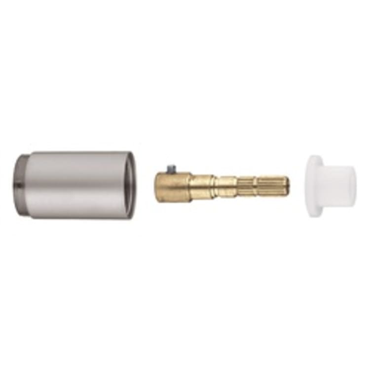 GROHE 45565AV0 Extension, For Use With 1/2 in, 3/4 in and 1 in Concealed Valves, 37-1/2 mm, Satin Nickel Infinity, Import