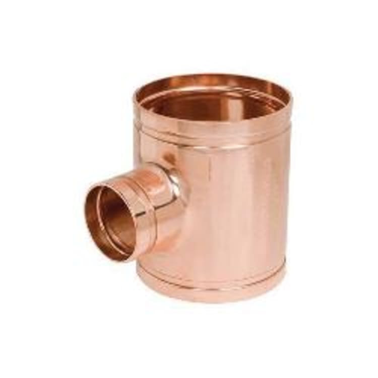 Gruvlok® 0880001755 FIG 6061 Reducing Tee, 6 x 2-1/2 in Nominal, Grooved End Style, Copper, Import