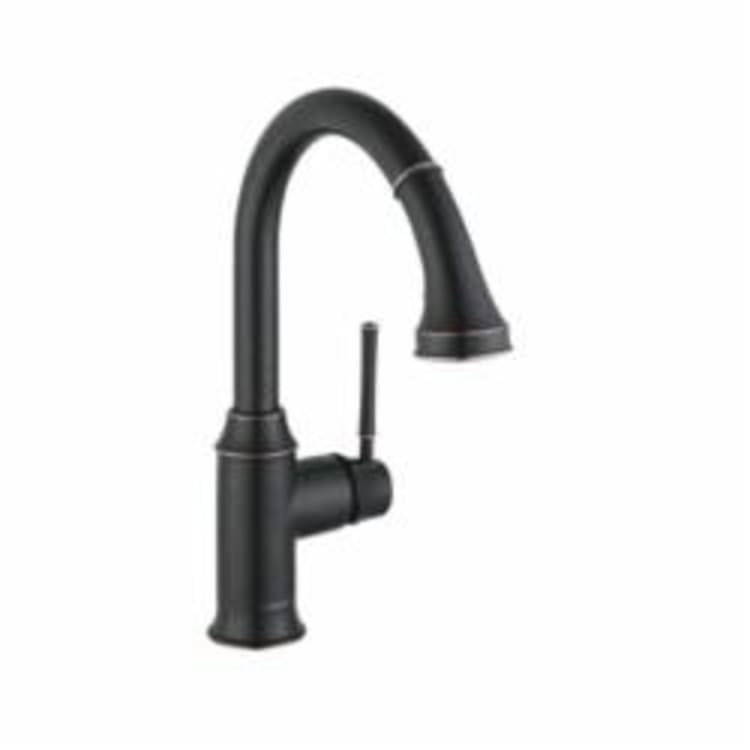 Hansgrohe 04216920 Talis C Pull-Down Prep Kitchen Faucet, 1.75 gpm, 1 Handle, Rubbed Bronze, Residential