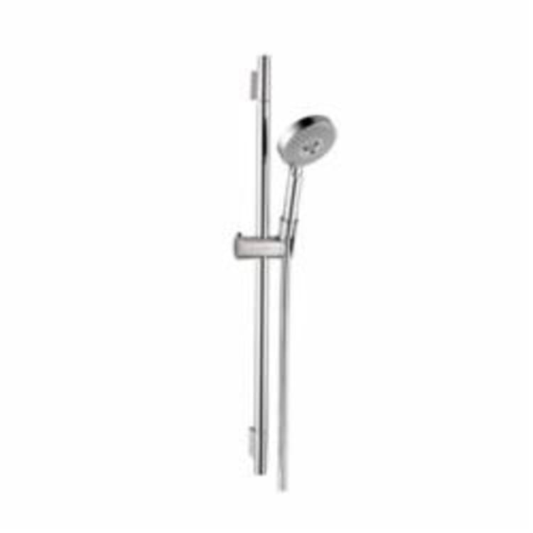 Hansgrohe 04266000 Raindance Unica S Wall Bar Set, 2.5 gpm, 63 in L Hose, Chrome Plated