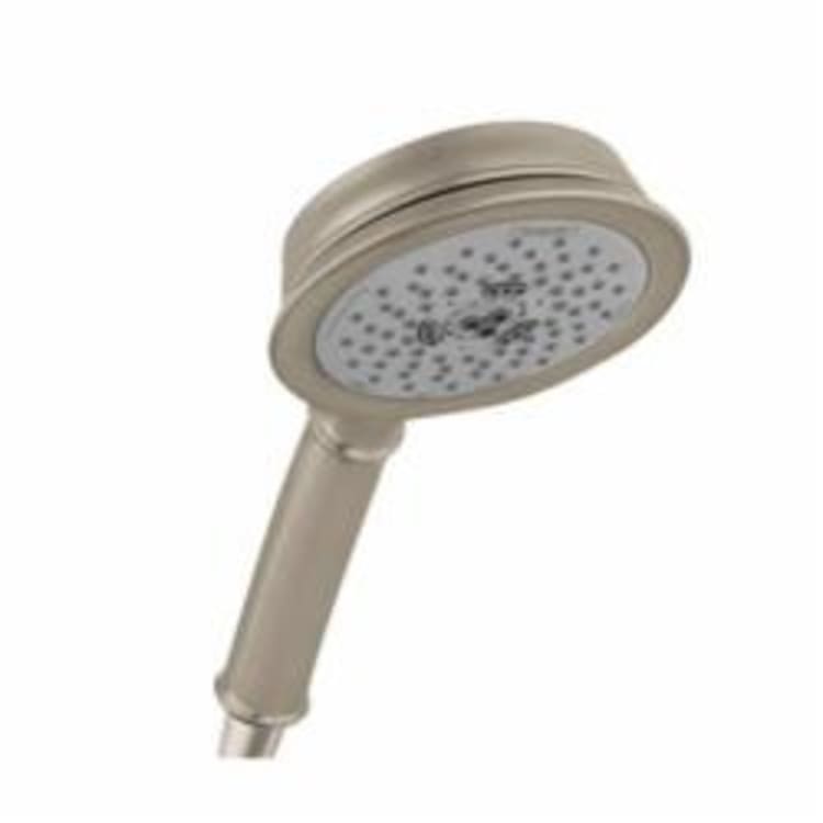 Hansgrohe 04334820 Croma C 100 3-Jet Hand Shower, 2 gpm, 3 Sprays, 4-1/2 in Dia Head, 1/2 in