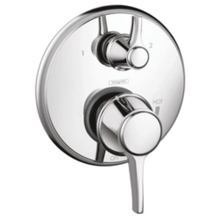 Hansgrohe 04449000 Metris C Pressure Balance Trim, 4.5 gpm Shower, Chrome Plated