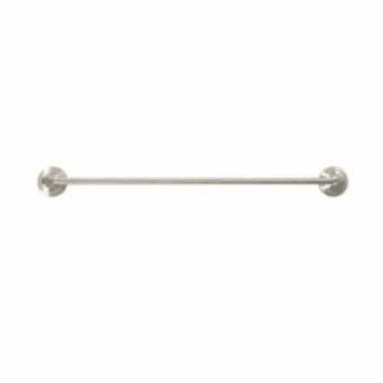 Hansgrohe 06098820 Wall Mount C Towel Bar, 24 in L Bar, 2 in OAD x 2-1/2 in OAH, Solid Brass