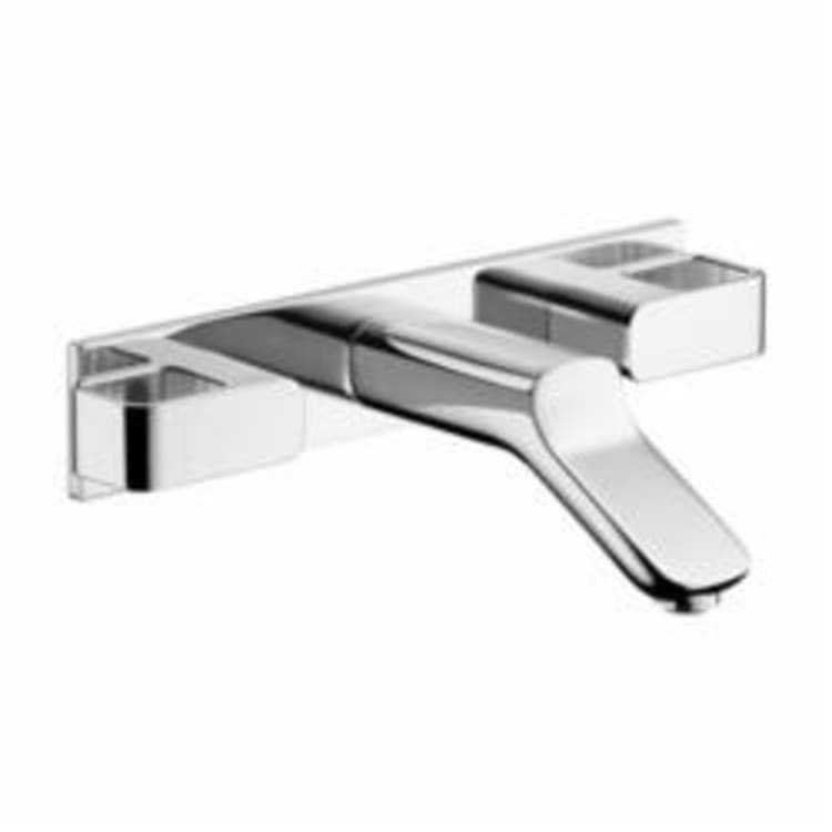 Hansgrohe 11043001 Axor Urquiola Widespread Bathroom Faucet, 1.2 gpm, 8 in Center, Chrome Plated, 2 Handles