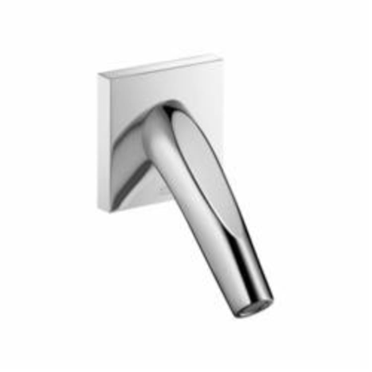 Hansgrohe 12417001 Axor Starck Organic Tub Spout, 6-1/4 in L x 4-7/8 in H, Solid Brass, Chrome Plated, Import