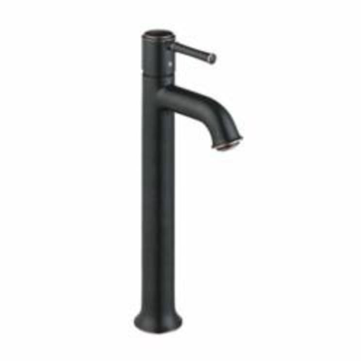 Hansgrohe 14116921 Talis C Tall Bathroom Faucet, 1.2 gpm, 8-7/8 in H Spout, 1 Handle, Pop-Up Drain, 1 Faucet Hole, Rubbed Bronze, Commercial