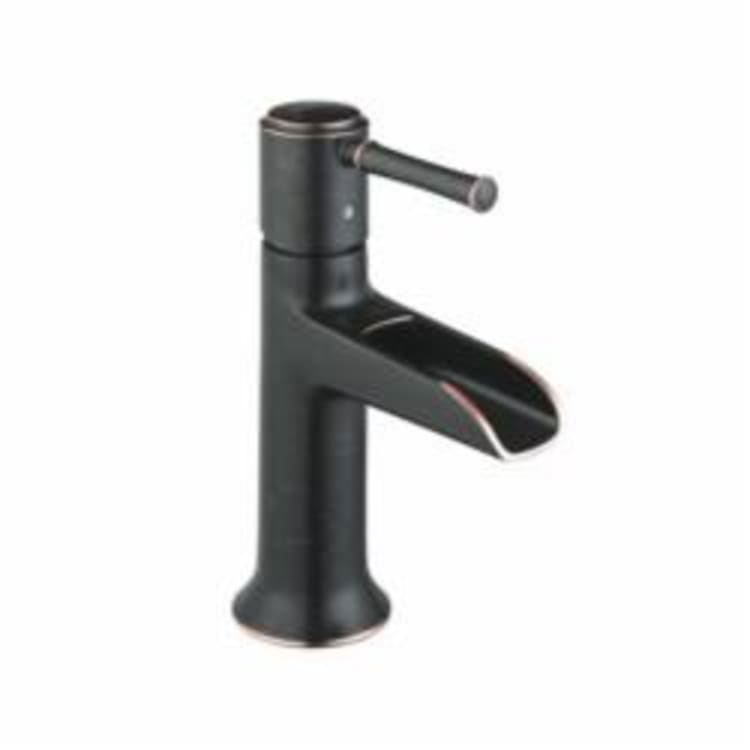 Hansgrohe 14127921 Talis C Bathroom Faucet, Commercial, 1.2 gpm Flow Rate, 3-3/8 in H Spout, 1 Handles, Pop-Up Drain, 1 Faucet Holes, Rubbed Bronze, Function: Traditional