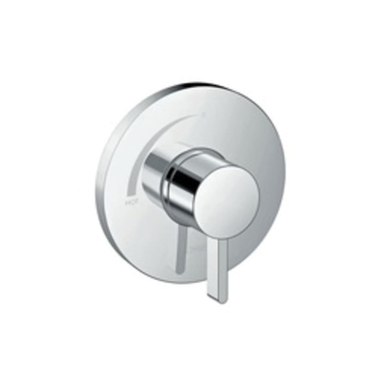 Hansgrohe 15739001 Round Pressure Balance Trim, Polished Chrome