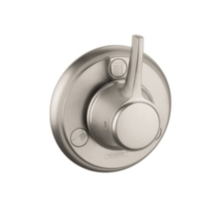 Hansgrohe 15934821 Trio/Quattro C Diverter Trim, Brushed Nickel