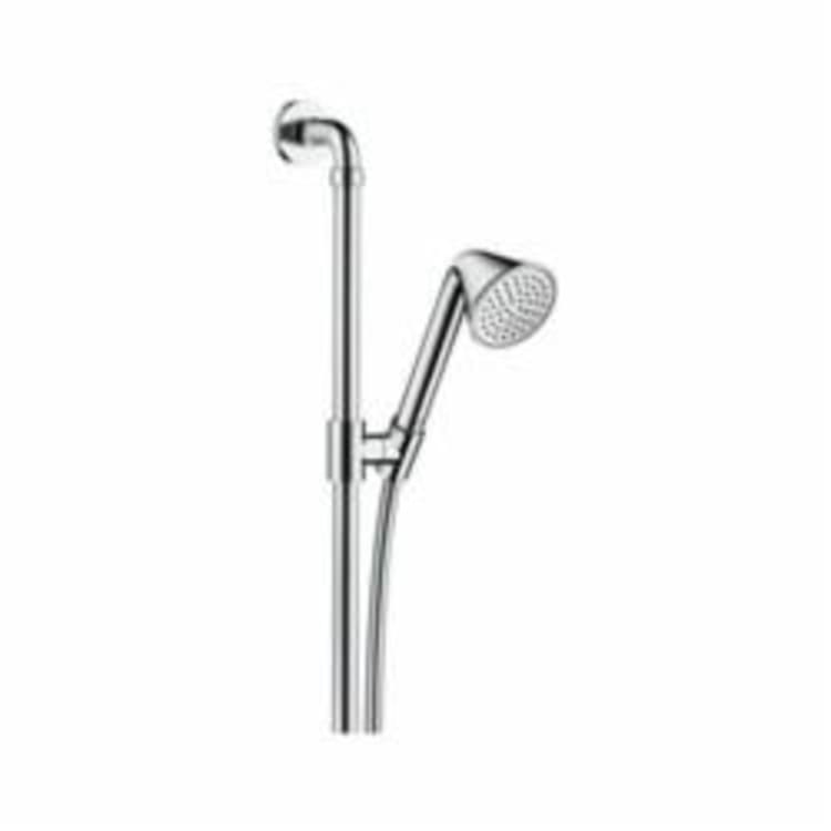 AXOR 26023000 Front Wall Bar Set, 2.5 gpm, 63 in L Hose, Polished Chrome