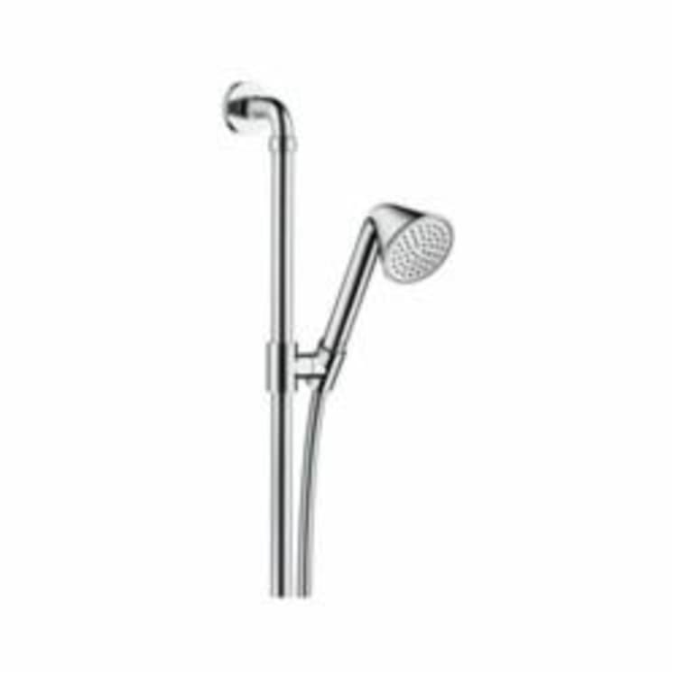 Hansgrohe 26023000 Axor Front Wall Bar Set, 2.5 gpm, 63 in L Hose, Chrome Plated