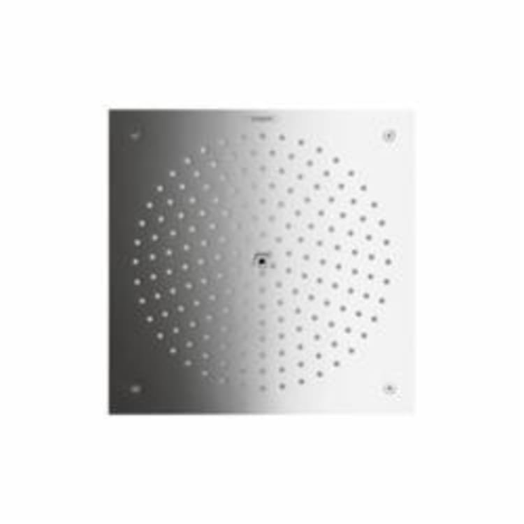 Hansgrohe 26481001 Raindance 260 1-Jet Shower Head Trim, 2.5 gpm, 1 Spray, Ceiling/Wall Mount, 10-1/4 in L x 10-1/4 in W Head