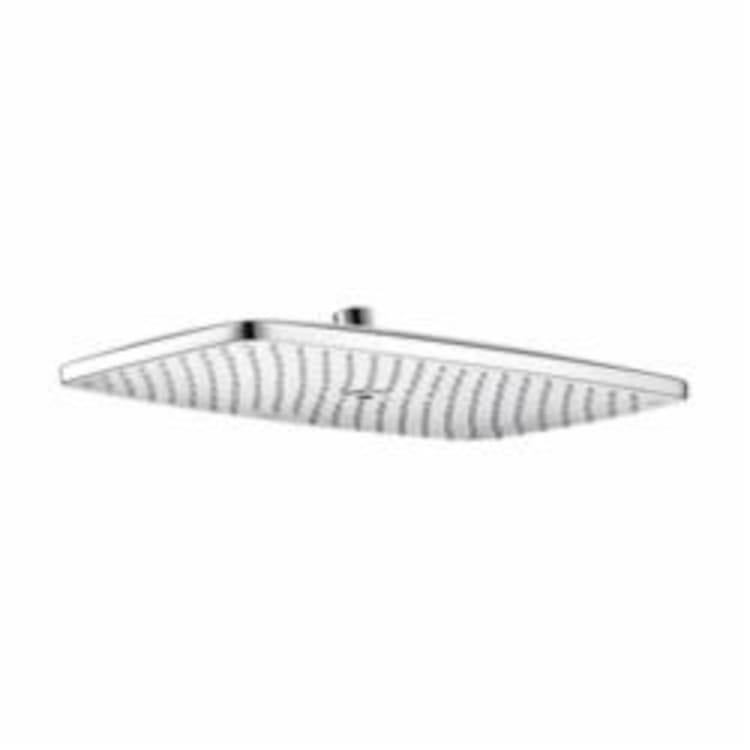 Hansgrohe 27381001 Raindance E 360 AIR 1-Jet Shower Head, 2.5 gpm, 1 Spray, Wall Mount, 14-1/8 in Head