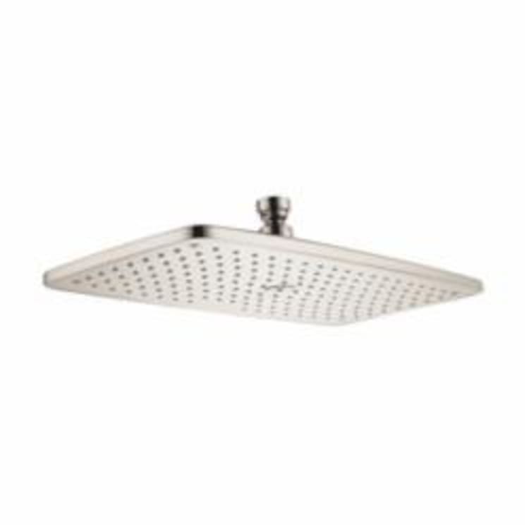 Hansgrohe 27381821 Raindance E 360 AIR 1-Jet Shower Head, 2.5 gpm, 1 Spray, Wall Mount, 14-1/8 in Head