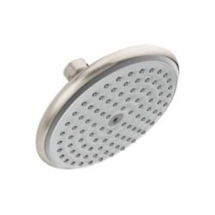 Hansgrohe 27466821 1-Jet Shower Head, Raindance E 150 AIR, 2.5 gpm, 1 Sprays, Wall Mount, 5-7/8 in Dia Head