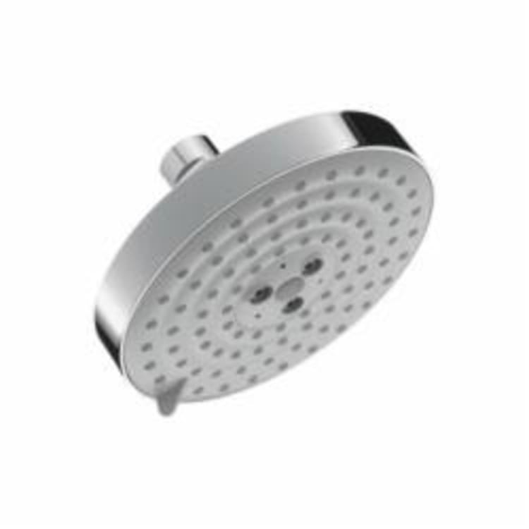 Hansgrohe 27495001 Raindance S 150 AIR 3-Jet Shower Head, (3) Balance Air/Rain Air/Whirl Air Spray, 2.5 gpm Maximum, Round Head, Wall Mount