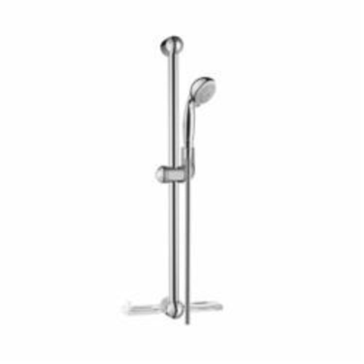 Hansgrohe 27744001 Croma E Wall Bar Set, 1.5 gpm, 63 in L Hose, Chrome Plated