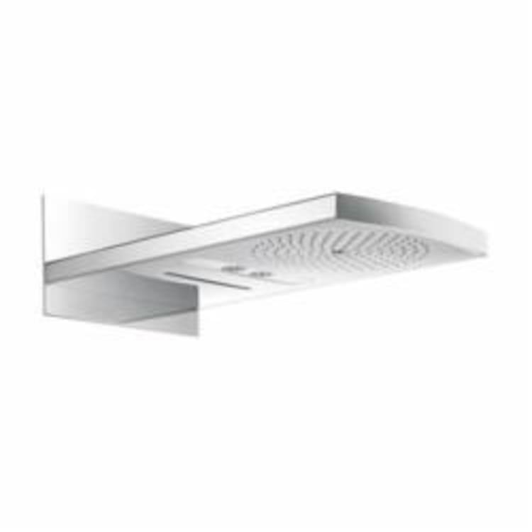 Hansgrohe 28411001 Raindance Rainfall AIR 240 3-Jet Shower Head Trim, 2.5 gpm Flow Rate, 3 Sprays, Wall Mount