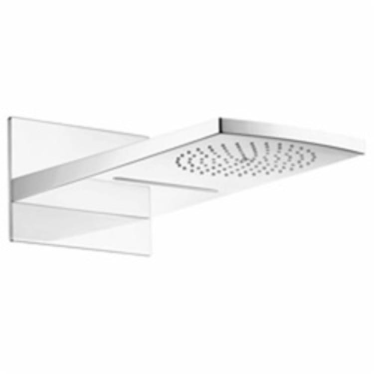 Hansgrohe 28433001 Raindance Rainfall AIR 180 2-Jet Shower Head Trim, (2) RainAir/Rainflow Waterfall Spray, 2.5 gpm Maximum, Domestic