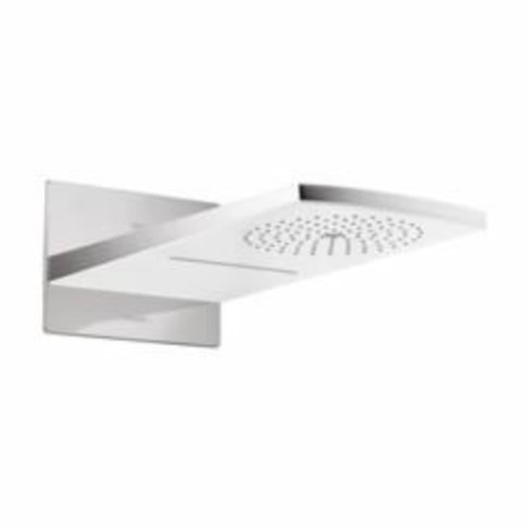 Hansgrohe 28433401 Raindance Rainfall AIR 180 2-Jet Shower Head Trim, 2.5 gpm, 2 Sprays, Wall Mount