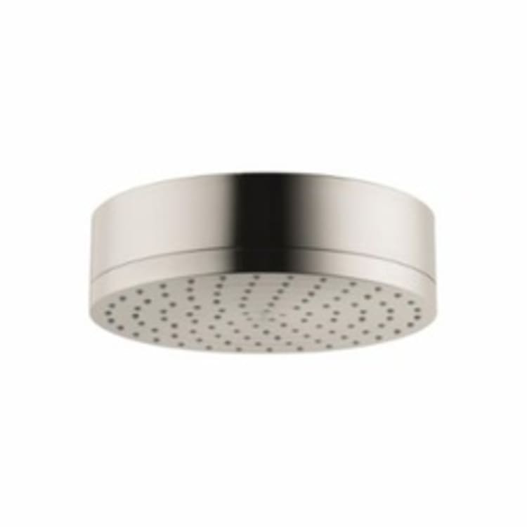 Hansgrohe 28489821 Axor Citterio 1-Jet Shower Head, 2.5 gpm, 1 Spray, Wall Mount, 7-1/8 in Dia Head