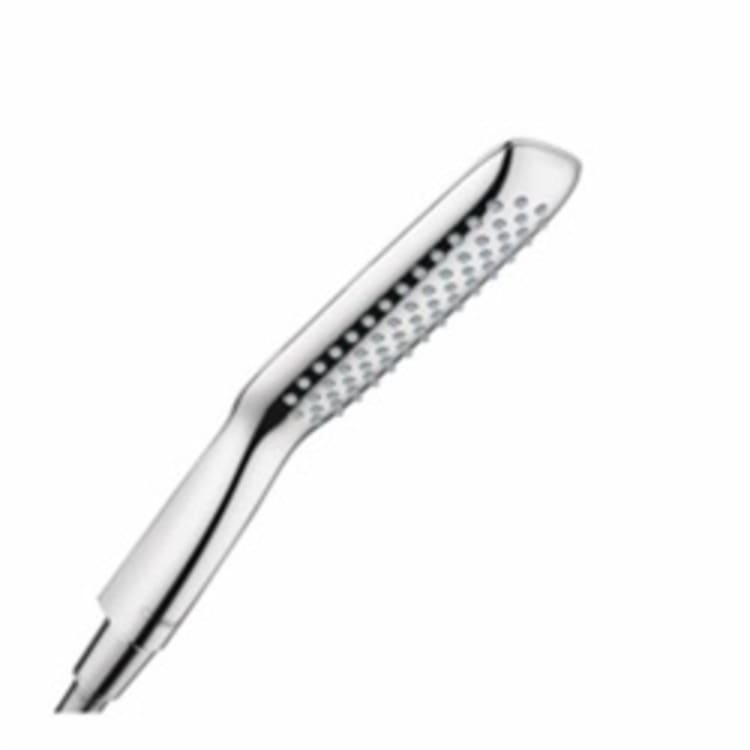 Hansgrohe 28558001 PuraVida 1-Jet Hand Shower, 2.5 gpm, 1 Spray, 5-7/8 in Dia Head, 1/2 in