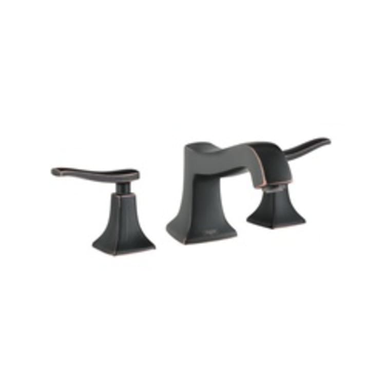 Hansgrohe 31313921 Metris C Roman Tub Filler Set Trim, 5.8 gpm, 8-5/8 in Center, Rubbed Bronze, 2 Handles, Hand Shower Yes/No: No