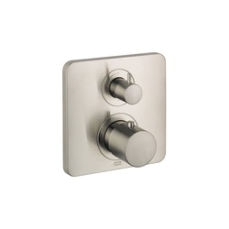 Hansgrohe 34705821 Axor Citterio M Thermostatic Trim, Hand Shower Yes/No: No, Brushed Nickel