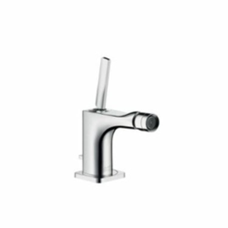 Hansgrohe 36120001 Axor Citterio E Bidet Faucet, 1.2 gpm, 4-1/2 in H Spout, 1 Handle, Pop-Up Drain, Chrome Plated, Import