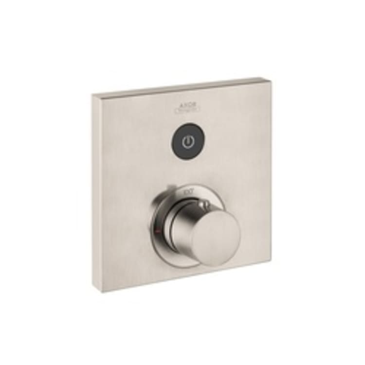 AXOR 36714821 Square Thermostatic Trim, Brushed Nickel