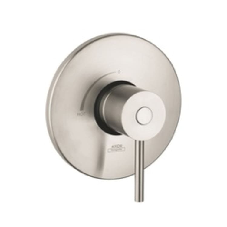 Hansgrohe 38418821 Axor Uno Pressure Balance Trim, 6.5 gpm Shower, Brushed Nickel