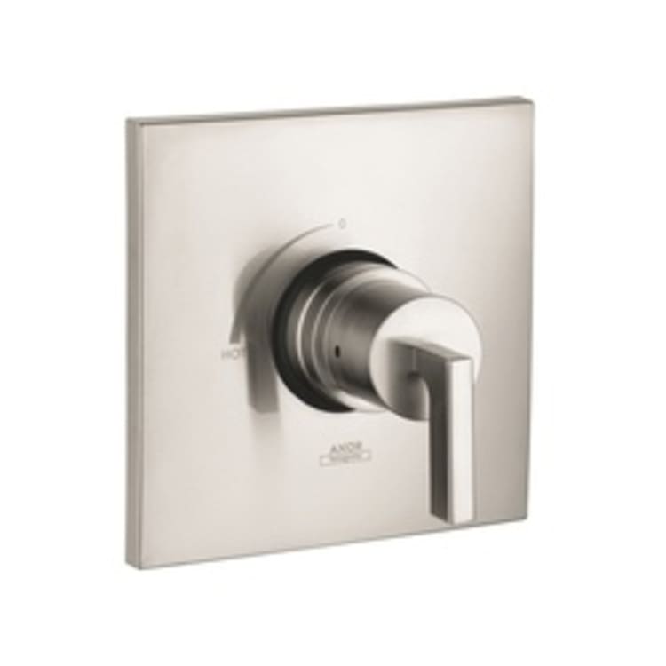 Hansgrohe 39414821 Axor Citterio Pressure Balance Trim, 5.5 gpm Shower, Brushed Nickel