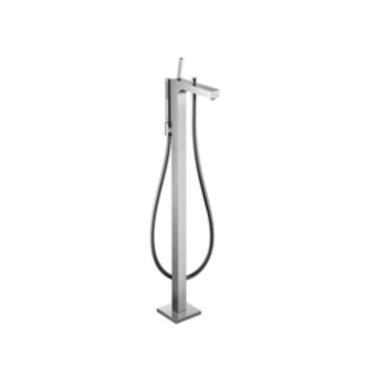 Hansgrohe 39451001 Axor Citterio Free Standing Tub Filler Trim, 5.5 gpm, Chrome Plated, 1 Handles, Hand Shower Yes/No: Yes