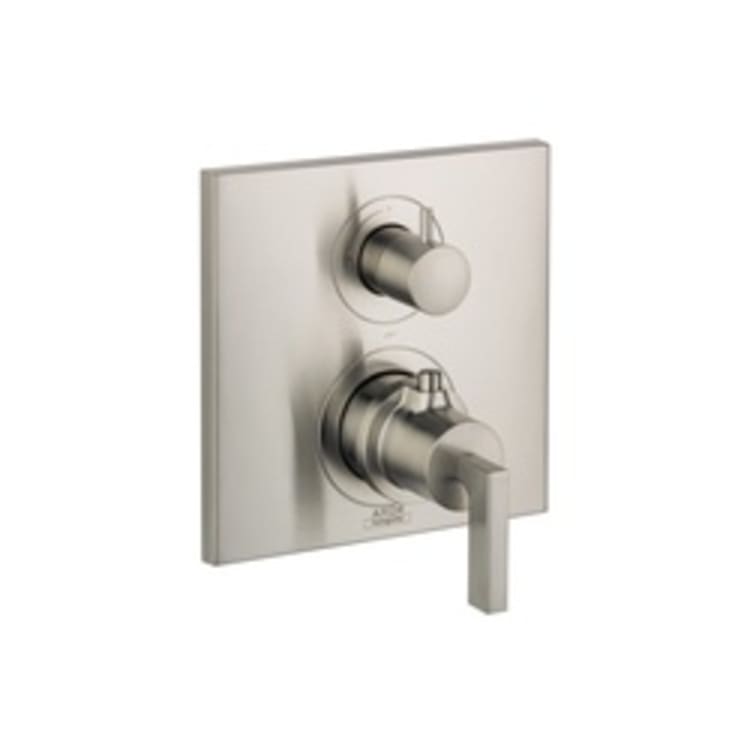 Hansgrohe 39700821 Axor Citterio Thermostatic Trim, Hand Shower Yes/No: No, Brushed Nickel