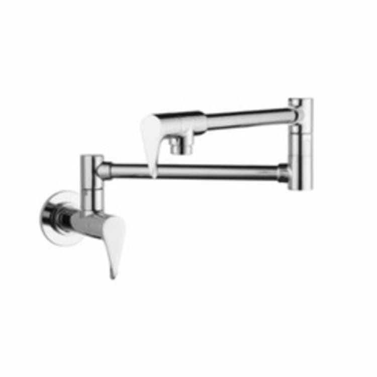 Hansgrohe 39834001 Axor Citterio Pot Filler, 2.5 gpm, Chrome Plated, 2 Handles, Residential