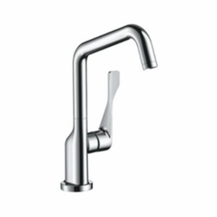 Hansgrohe 39850001 Axor Citterio Kitchen Faucet, 1.5 gpm, 1 Handle, Chrome Plated, Residential