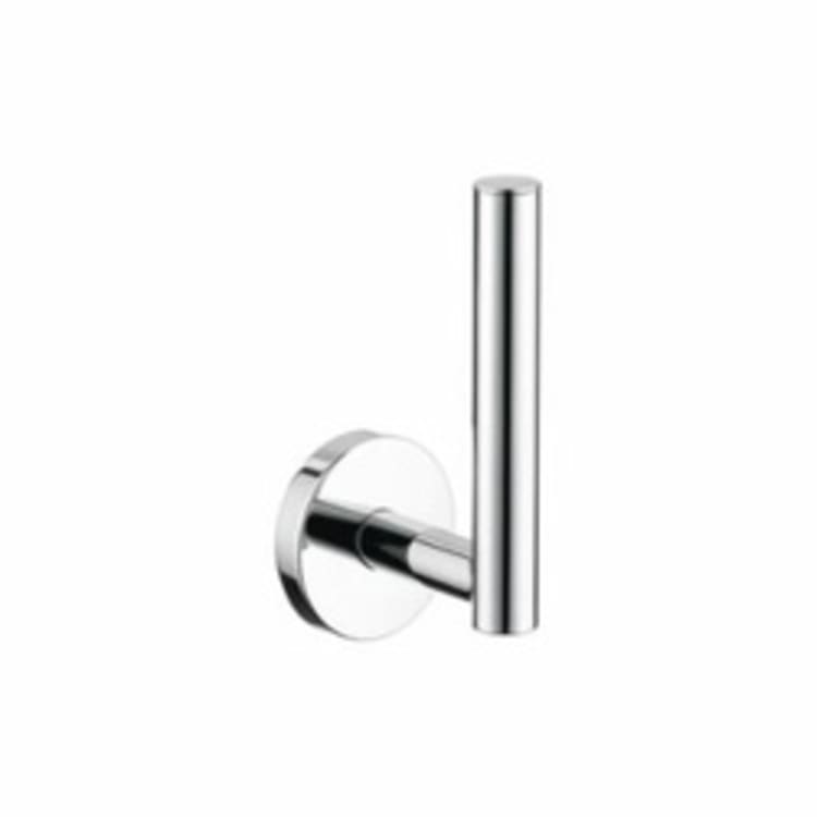 Hansgrohe 40517000 Logis S/E Spare Toilet Paper Holder, 6 in H, Brass, Chrome Plated