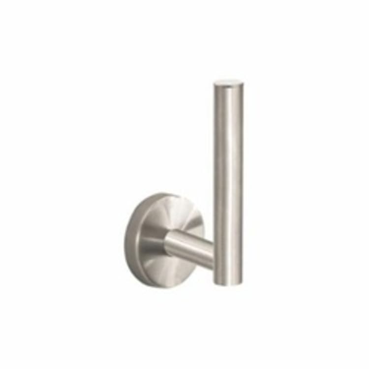 Hansgrohe 40517820 Logis S/E Spare Toilet Paper Holder, 6 in H, Brass, Brushed Nickel