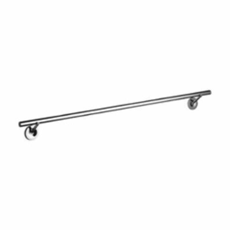 Hansgrohe 40806000 Axor Starck Towel Bar, 24 in L Bar, 2-5/8 in OAD x 3-3/8 in OAH, Solid Brass