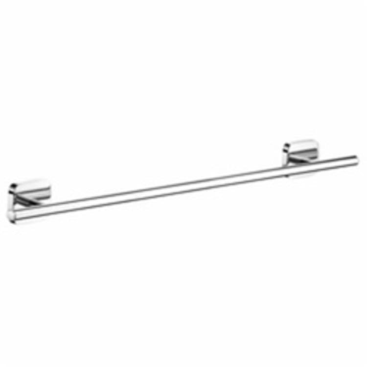 Hansgrohe 41506000 PuraVida Towel Bar, 24 in L Bar, 2-7/8 in OAD x 3-1/8 in OAH, Brass