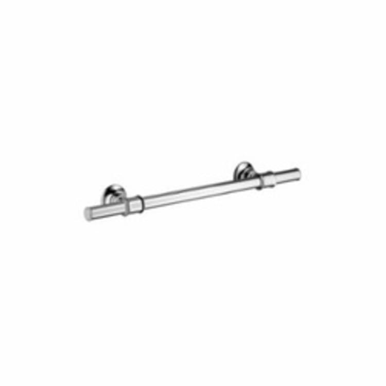 Hansgrohe 42030000 Axor Montreux Wall Mount Towel Bar, 12 in L Bar, 2-7/8 in OAD x 2-1/8 in OAH, Solid Brass