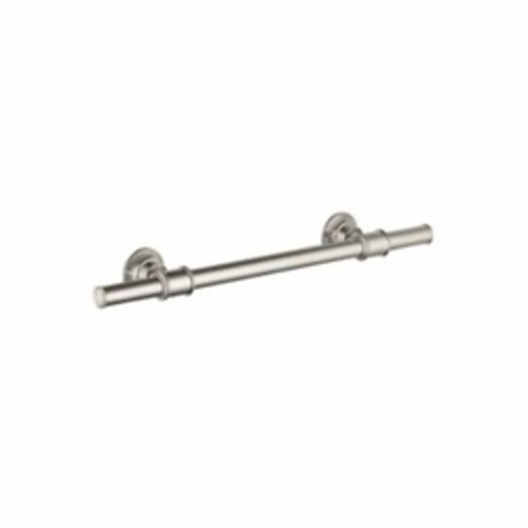 Hansgrohe 42030820 Axor Montreux Wall Mount Towel Bar, 12 in L Bar, 2-7/8 in OAD x 2-1/8 in OAH, Solid Brass